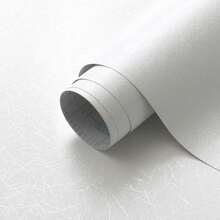 1卷丝滑质感自粘可移除可重复使用压纹乙烯基墙纸贴纸，适用于厨房橱柜、客厅、浴室、卧室、家具装饰、防溅墙，尺寸为15.7英寸 x 118英寸 - 彩色 - 查看 20