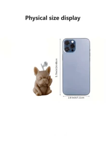 1pc Unique Pet Dog Scented Candle, Decor, Photography Prop, Gag Gift, Animal Scented Candle - Ideal Gift For Family And Friends, Scented Candle, Suitable For Outdoor Activities On Birthday, Valentine's Day Or Mother's Day, Scented Gift Box, Christmas Decor, Valentine's Day/New Year/Christmas Gift - Multicolor - View 5