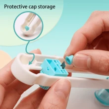 1pc Lightweight 360° Manual Rotary Cutter, Handheld Rotary Trimmer, Min Cutting Dia 0.79", Max Cutting Dia 7.87", Back To School Supplies - Multicolor - View 10