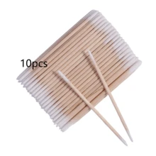 500 Stück doppelseitige Nagellackentferner Stäbchen, 400/300/200/100/10 Stück kleine doppelseitige Augenbrauen Make-up Entferner Werkzeuge, 1/2/3/4/5/6 Stück Sets, Einweg Ultra-Feine Reinigungswattestäbchen, Mini Holzstäbchen, geeignet zum Reinigen von Kosmetik, Wimpern, Nägeln, Entfernen von Kleber, Staub, Mehrzweck-Wattestäbchen Zubehör - Verschiedenfarbig - Übersicht 8