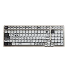 Kawaii Cat & Dog Keycaps 130PCS - PBT Dye-Sublimated MOA Height For 61/68/75/87/98/100% Mechanical Keyboards - Multicolor - View 8