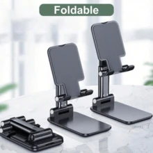 Soporte de teléfono giratorio 360°, plegable, base ajustable de escritorio compatible con iPhone 15/15 Pro/15 Pro Max/14/13 Mini/13/13 Pro Max/12 Mini/12/12 Pro/12 Pro Max/11/11 Pro/11 Pro Max/Xs/Xs Max/XR/X/8/7, Galaxy S22 Ultra/S22+/S22/S21/S21+/S20/S20 Ultra/S10/S10+/S9/S9+, Galaxy Note 30/20+/10+/10/30s/4 A90/5 A60/5 A80, Switch y todos los teléfonos inteligentes compatibles con , teléfonos Android, regalo para cumpleaños, familia, amigos, accesorios de teléfono para cumpleaños, resistente y de alta capacidad de carga - Negro - Ver 11