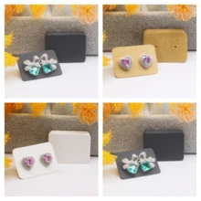 100/200pcs 3.5*2.5cm Earring Jewelry Packaging Cards