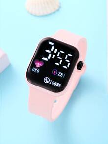 5pcs/Set Women's Fashion Wrist Watches, Versatile High-End Ladies Watch Set - Pink - View 6