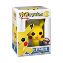 Funko 宝可梦系列 - 皮卡丘 - 收藏级乙烯基人偶 - 礼品之选 - 官方周边 - 电子游戏粉丝 - 收藏展示模型 - Pikachu - 查看 8
