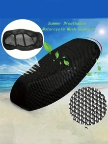 1 tấm bọc yên xe máy, tấm bảo vệ lưới 3D, thảm chống trượt, tấm chống trượt dạng lưới, bọc yên lưới - A - Xem 4