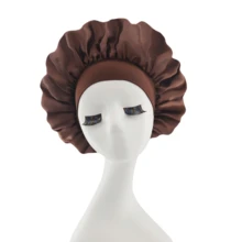 1pc Women's Fashion Satin Sleep Cap With Loose Tie - Soft And Smooth, Suitable For Curly And Straight Hair, Breathable And Comfortable, Suitable For Daily Wear, Sports And Special Occasions, Comfortable Sleepwear, Smooth Fabric Texture. Hair Sleep Cap - Multicolor - View 22