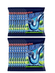 jakehoe Drain Cleaner Powder, Dissolves Hair, Oil, Food Residue To Unclog Kitchen Sink, Bathroom Pipes - Powdery - View 4