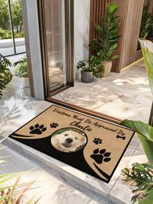 Customized Family & Pet Name Welcome Mat | Customized Name Doormat | Welcome Mat | Housewarming Gift | Pet Lover Gift | New Home Closing Gift. Customized Footprint Family & Pet Name Doormat, Customized Doormat, Pet Owner Gift, Doormat, Housewarming Gift, Personalized Doormat, Welcome Mat