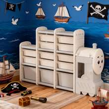 Toy Storage - White - View 1