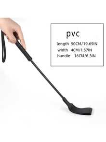 1pc, Outdoor Racecourse Racing PVC Equestrian Training Whip 50cm Extended Non Slip Handle Riding Training Auxiliary Tool Professional Equestrian Training Whip Non Slip Handle Whip Riding Equipment Training Whip Outdoor Equestrian Training Special Short Whip