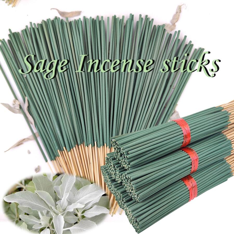 22厘米手工鼠尾草香薰棒，散发天然木质香气，如同鼠尾草灌木，提升空气芬芳，为家居、办公室、冥想、瑜伽营造高雅氛围。适合作为新年或情人节礼物。 - 22cm鼠尾草竹籤香 - 查看 1