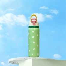 Original 24Oz/32Oz Limited Edition Water Bottle, Sports Water Bottle, Leakproof With Pop-Up Lid, Available In A Variety Of Colors, A Water Bottle Designed For Water Drinkers, Suitable For Fitness, Running, School, Halloween, Thanksgiving Day, Christmas Day Gifts, Gift For Her, New Fashion Women Water Bottle For Women - 32盎司 - 查看 1