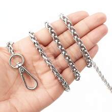Bag Chain Strap Accessories Handbag Shoulder Strap Tote Bag Metal Replacement Chain Travel Essentials - Silver - View 10