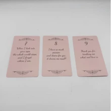 Soul Mate Oracle Cards: Sacred Love Messages To Your Destiny | Oracle Cards | 56 Cards | Valentine's Day Gift | Suitable For Ages 14 And Up - Pink - View 11