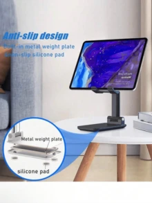 Soporte de teléfono giratorio 360°, plegable, base ajustable de escritorio compatible con iPhone 15/15 Pro/15 Pro Max/14/13 Mini/13/13 Pro Max/12 Mini/12/12 Pro/12 Pro Max/11/11 Pro/11 Pro Max/Xs/Xs Max/XR/X/8/7, Galaxy S22 Ultra/S22+/S22/S21/S21+/S20/S20 Ultra/S10/S10+/S9/S9+, Galaxy Note 30/20+/10+/10/30s/4 A90/5 A60/5 A80, Switch y todos los teléfonos inteligentes compatibles con , teléfonos Android, regalo para cumpleaños, familia, amigos, accesorios de teléfono para cumpleaños, resistente y de alta capacidad de carga - Negro - Ver 9