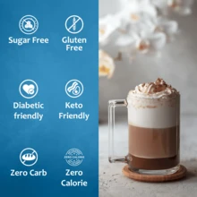 Syruvia Sugar-Free Vanilla Coffee Syrup - 25.4 Fl Oz. Premium Coffee Flavoring Syrup. 0 Calories, Kosher, And Gluten-Free. Ideal For Enhancing Drinks, Sodas, Shakes, Desserts, And More. - 25.4 Fl Oz - View 4