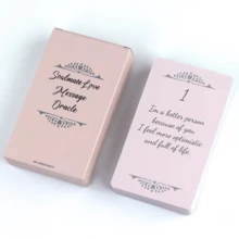 Soul Mate Oracle Cards: Sacred Love Messages To Your Destiny | Oracle Cards | 56 Cards | Valentine's Day Gift | Suitable For Ages 14 And Up - Pink - View 2