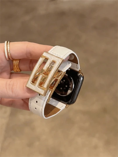 Luxury High-End Magnetic Leather Watch Band, Compatible With 38/40/41/42/44/45/46/49mm Watch Faces, Fits Ultra/SE11/10/9/8/7/6/5/4/3/2/1 Series