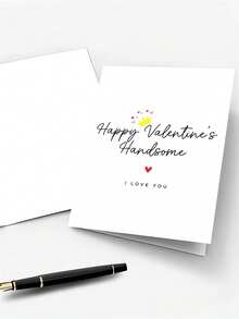 2 szt./zestaw zabawnych, kreskówkowych kartek walentynkowych z kopertami – dla niego, męża i chłopaka, romantyczny prezent dla mężczyzn, różnorodne wzory świąteczne, odpowiednie również dla rodziny, przyjaciół i współpracowników – puste miejsce w środku na osobiste życzenia – odpowiednie na Nowy Rok, Walentynki, urodziny, gratulacje i okazje do wyrażania wdzięczności - C - Zobacz 3