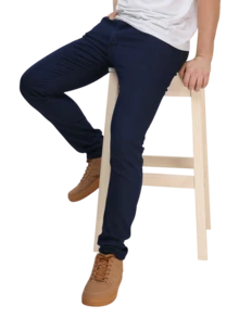 Kit 2 Men's Laicra Basic Casual Jeans With Dark + Medium Elastane - kit2//2-peça - 查看 5