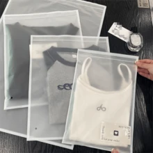 100个哑光扁平袋，高级礼品包装袋，女装包装袋，可重复使用包装袋，加厚防水包装袋，适用于户外旅行服装收纳、节日、婚礼、学校、宿舍、办公室、运输和邮寄、生日和派对礼物包装。 - 彩色 - 查看 3