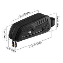 Bicycle Bag, Hard Shell, Convenient Upper Tube Bag, Portable Front Beam Bag For Road Mountain Bikes - Multicolor - View 8