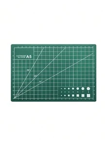 A3/A4/A5 Leather Cutting Mat, Self-Healing Rotary Blade Cutting Craft Mat, Soft Green Leather Craft Cutting Board - Green - View 24