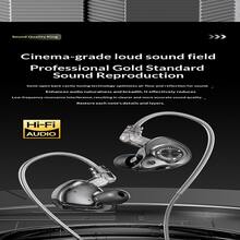 10mm Dynamic Driver IEM Earphones, Detachable Cable In-Ear Headphones With Deep Bass HiFi Sound - Crystal - View 9