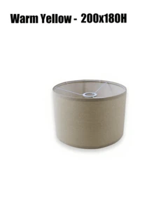 1/2 piezas Pantalla de lámpara de tela, Suministros para bodas, Pantalla de lámpara colgante desmontable, Pantalla de lámpara de pie para decoración del hogar y hotel, Accesorios de iluminación - Multicolor - Ver 16