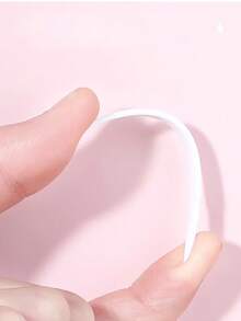 100pcs Y-Shaped Double Eyelid Stickers, Makeup Tools For Eyelid Adjustment - White - View 5