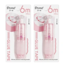 1 Pack High-Viscosity Rotary Push-Button Glue Dispenser, Double-Sided Tape For Scrapbooking Supplies, Adhesive Tape Roller For Crafts, Scrapbooking, School Office, And Logbook Items - Multicolor - View 27