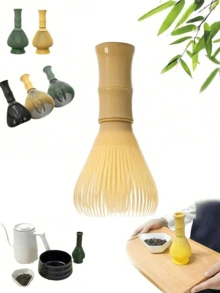 抹茶筅，抹茶筅/搅拌器，带抹茶筅架，抹茶筅，树脂抹茶筅，手工传统日式茶筅，用于正宗的泡茶方式