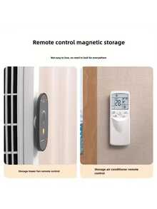 5pcs Magnetic Remote Control And WiFi Panel Holder, Self-Adhesive Magnetic Wall Mount Bracket, Suitable For Home Controllers And Smart Panels