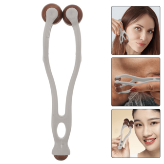 New Wooden Multi-Function Finger Massager Massage Roller