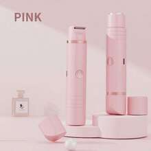 二合一女士电动脱毛器，女士电动脱毛器/多功能电动剃须套装/比基尼修剪器，比基尼、眉毛和毛发修剪剪刀，适用于腋下、腿部、手臂、面部，送给女性的最佳礼物，电动剃须刀 - 彩色 - 查看 14