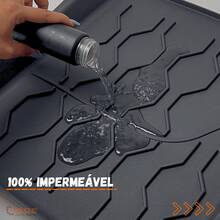 Kit de Tapete Borda Elevada Tipo Bandeja Para Fastback Borracha Premium Jogo Tapetes Carro - Fastback - Visão 8