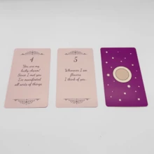 Soul Mate Oracle Cards: Sacred Love Messages To Your Destiny | Oracle Cards | 56 Cards | Valentine's Day Gift | Suitable For Ages 14 And Up - Pink - View 10