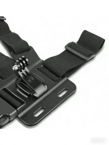 360° Action Camera Chest Strap, Shoulder Mounted Phone/Camera Holder, POV Shooting Accessories. Adjustable Phone Chest Strap, Fits Various Phone Holders. Universal Chest Strap. Backpack Clip-On Shooting Holder. Backpack Strap Clip Holder.