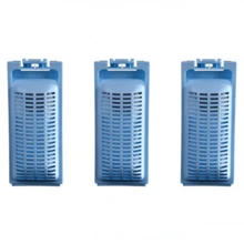 New Universal Washing Machine Filter Net & Filter Box, Fits Front Load Washers, Easy Installation, Effectively Collects Debris, Large Capacity - Baby Blue - View 11