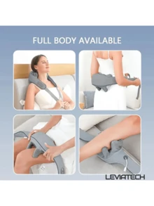 LEVIATECH Shoulder & Neck Massager Shawl, Electric Vibrating Trapezius Muscle Massage Device, Gift For Parents&Men&Women, Kneading Neck & Shoulder Massager - Rechargeable - View 8