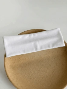 5pcs/Pack Women's Bohemian Style Non-Slip Headbands, Suitable For Yoga, Running, Fitness And Face Washing - Soft Elastic Moisture-Wicking Headbands, Solid Color Casual Headbands, Suitable For All Seasons, Women And Girls Hair Accessories (Black, Gray, Pink, White, Navy Blue) Women Sweatband Causal Hair Band Elegant Head Scarf - Multicolor - View 6