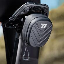 Bicycle Tail Bag, Quick Release Hard Shell Riding Bag, Mountain Bike Saddle Bag, Tool Storage Bag