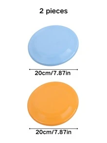 2个/5个装超大宠物碗/碟 - 多功能喂食饮水碗，经久耐用，狗碗/猫碗，宠物喂食托盘，多种颜色可选，宠物用品 - 500ml - 查看 9