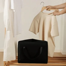 1 túi lưu trữ hình tam giác tiết kiệm không gian có tay cầm - móc treo sắp xếp, hoàn hảo cho tủ quần áo, khu vực giặt ủi và giá phơi - giải pháp lưu trữ tủ quần áo tối giản hiện đại với thiết kế tam giác đơn giản và đường may bền bỉ - Nhiều màu - Xem 5