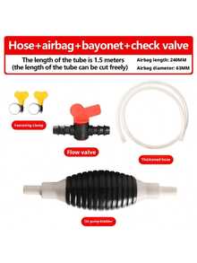 Manual Car Oil Siphon Pump, Essential Car Accessory, Large Capacity, Self-Priming Gasoline Pump, Engine Oil Change, Auto Parts, Car Maintenance Engine Oil Pump