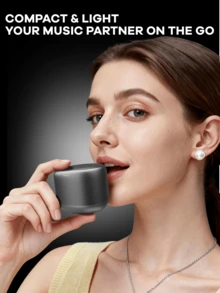 REMAX 52mm 5W Bluetooth Speaker, Clear Sound Quality, Supports Bluetooth 5.4, Up To 8 Hours Playtime, Built-In Microphone - BS155 - View 7