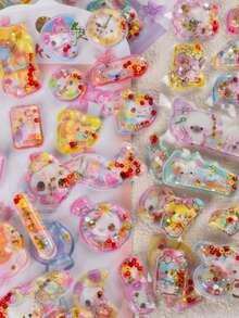 Hình dán 3D dễ thương - Thiết kế màu sắc tươi sáng, lý tưởng để trang trí ốp điện thoại và sổ tay, hoàn hảo cho các dự án DIY, tạo ra những hình dán thú vị, mở rộng nhật ký và sổ kế hoạch, hình dán nổi 3D, hình dán nhật ký, hình dán trang trí và hình dán văn phòng phẩm. - Nhiều màu - Xem 2