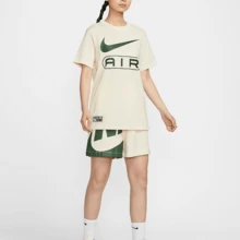 Nike Sportswear胸口經典Logo運動休閒透氣跑步訓練短袖正肩袖T卹 - 粉色 - 查看 5