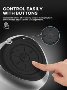 REMAX 52mm 5W Bluetooth Speaker, Clear Sound Quality, Supports Bluetooth 5.4, Up To 8 Hours Playtime, Built-In Microphone - BS155 - View 10